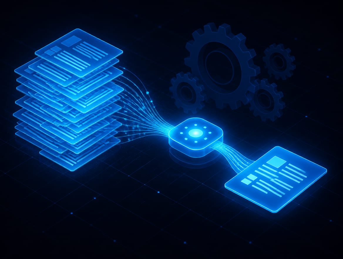 AI working alongside a crew and existing systems, quietly removing repeated paperwork rather than replacing anyone.