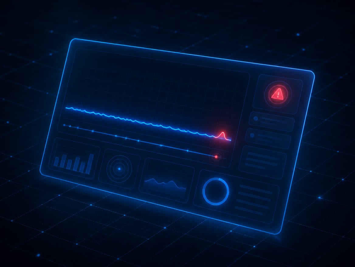 A quiet monitoring dashboard sending a small alert about a new mention, caught while the issue is still small.