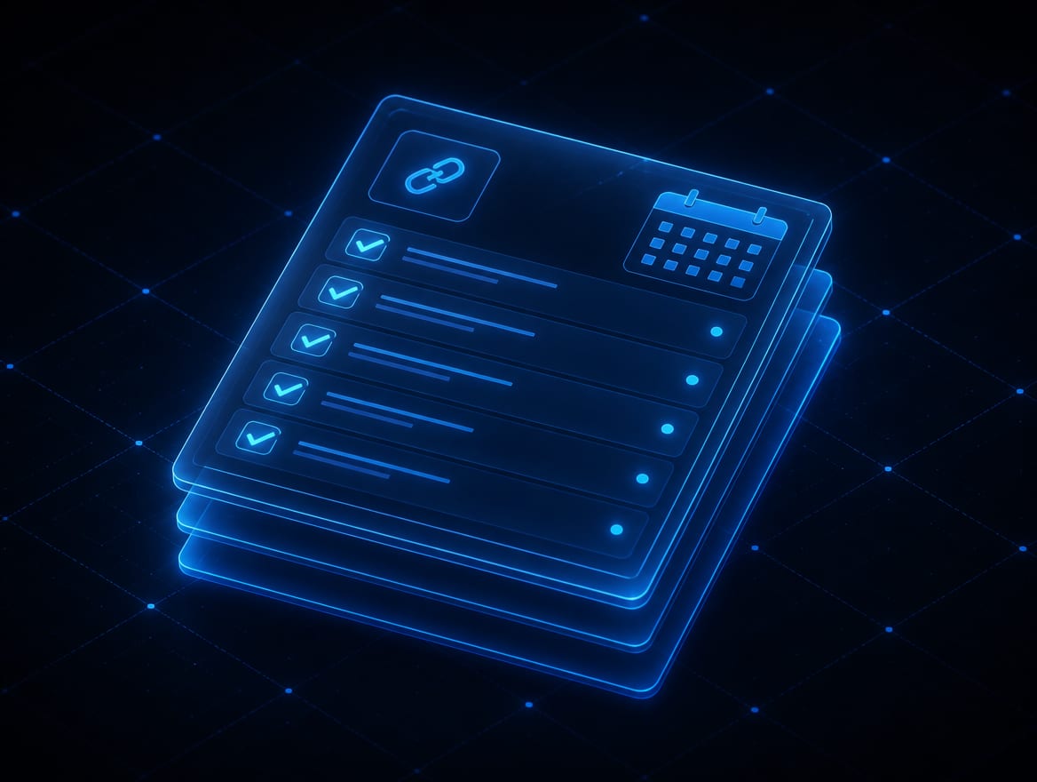 A short internal log recording the review link, dates, facts checked, and the approved response.