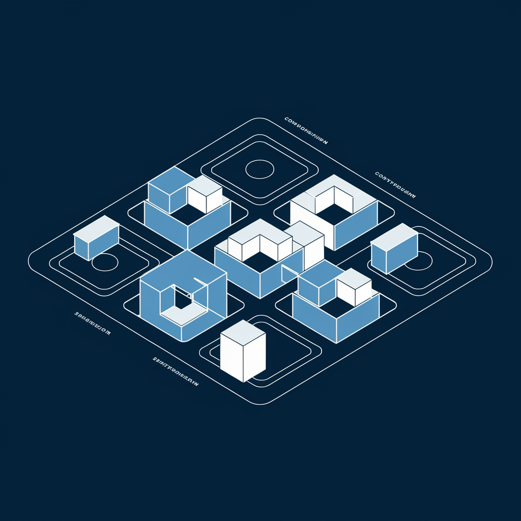 AI Content Framework visualization showing structured content optimization approach