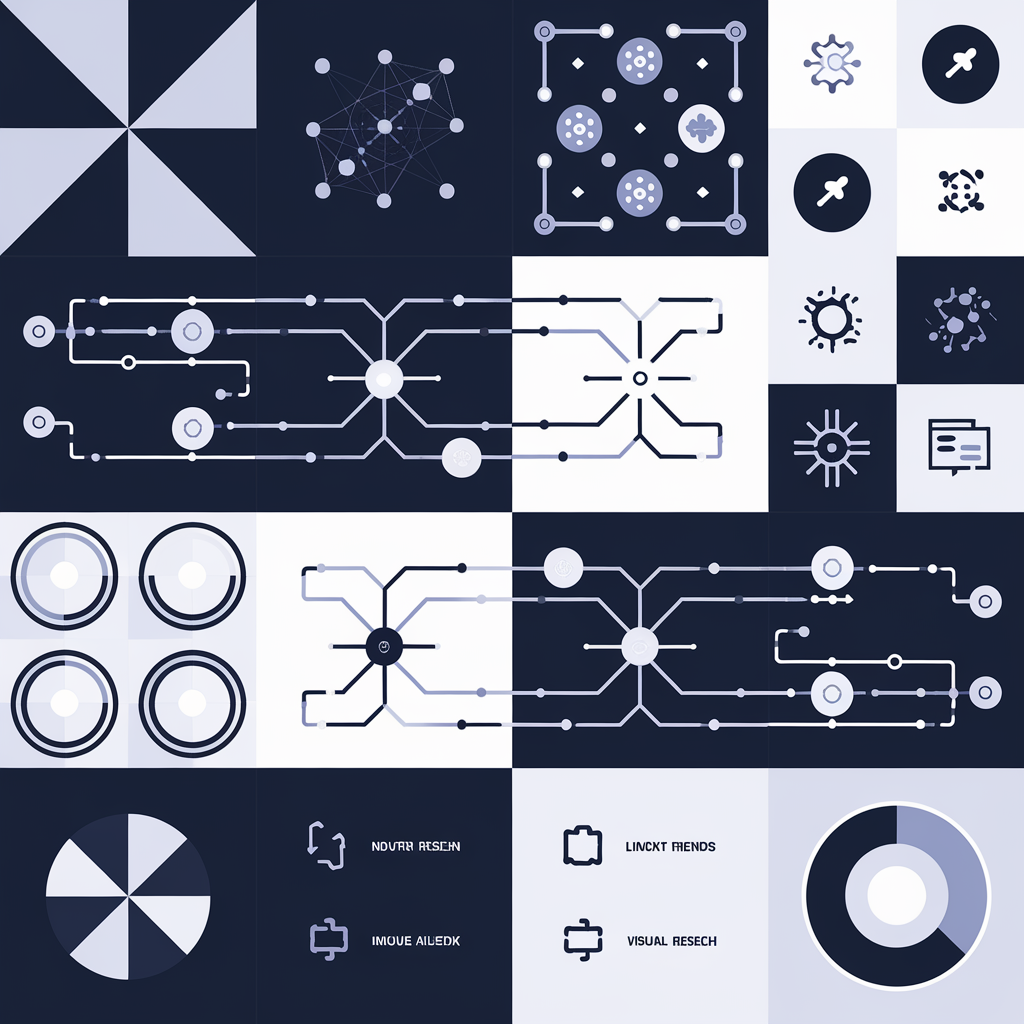 Competitor analysis framework showing strategic logo design approach