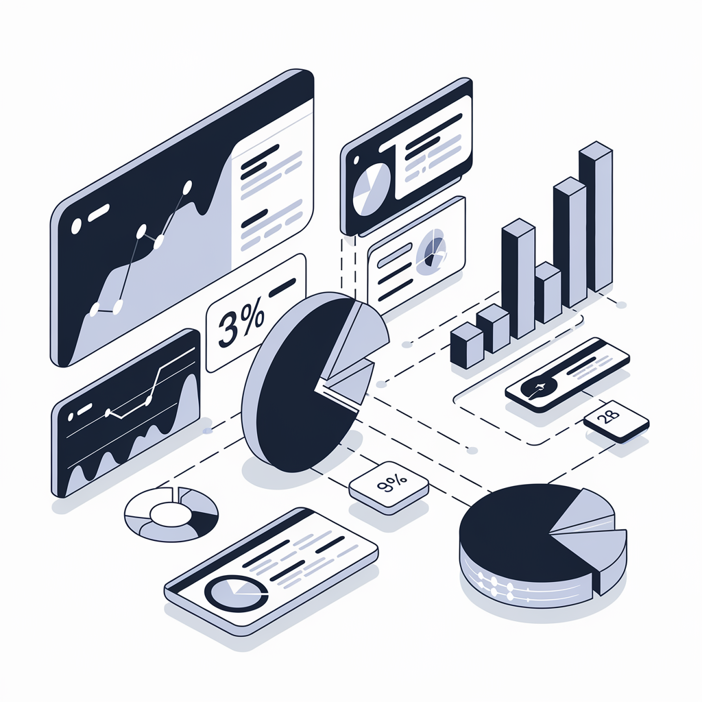 Comprehensive video analytics dashboard displaying key performance metrics and audience insights