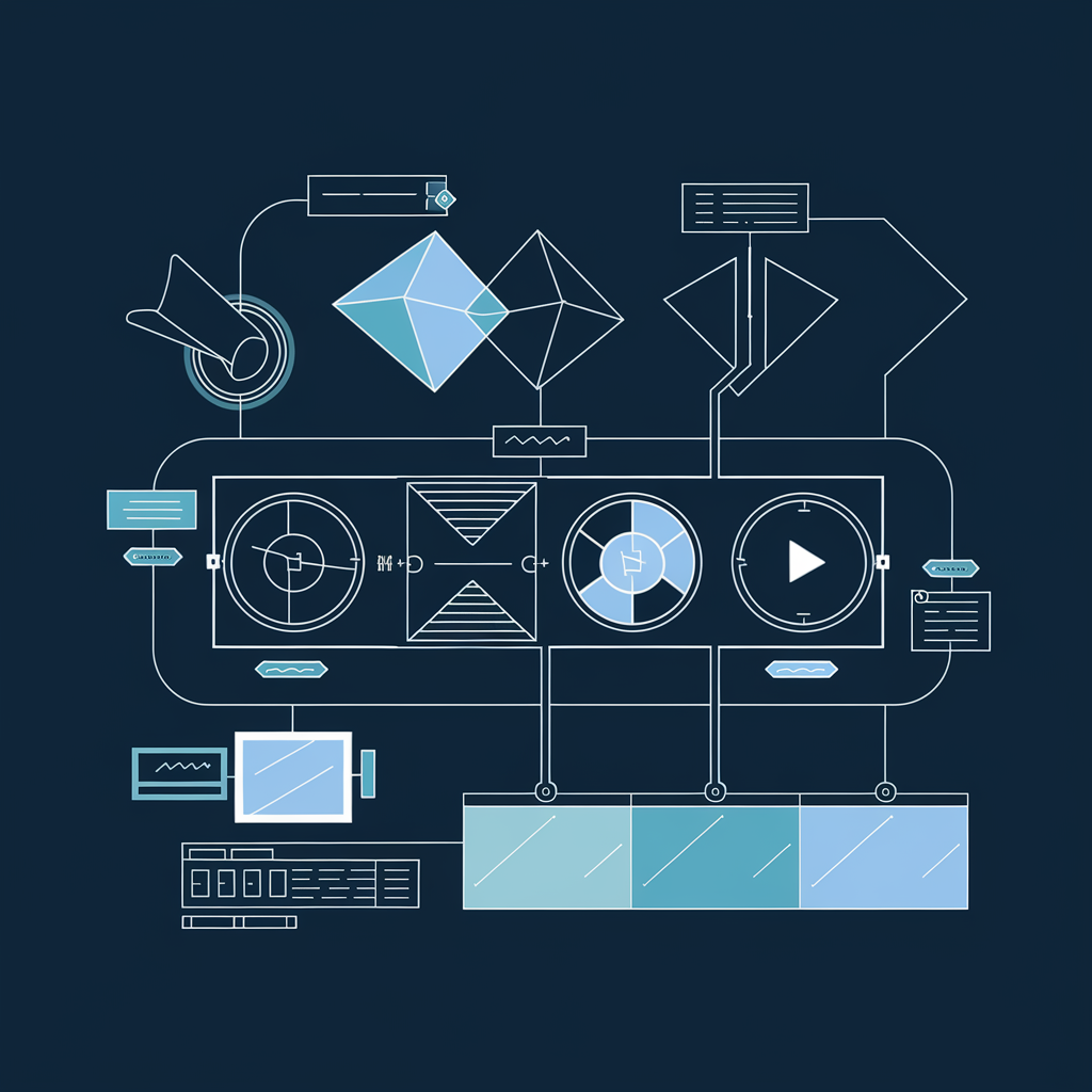 Comprehensive video content strategy roadmap with content pillars and audience targeting