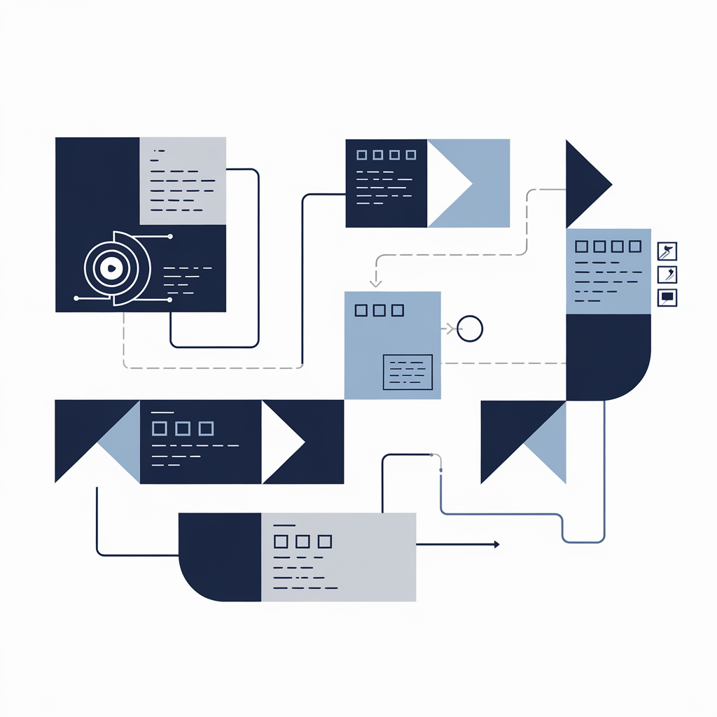 Video optimization workflow showing SEO, engagement metrics, and platform-specific adjustments