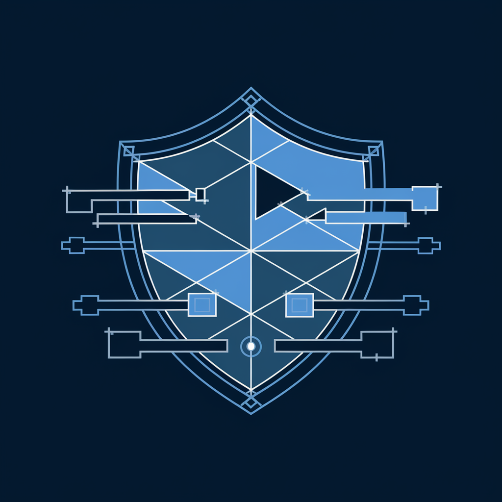 Security shield visualization showing Web Leveling's protection measures