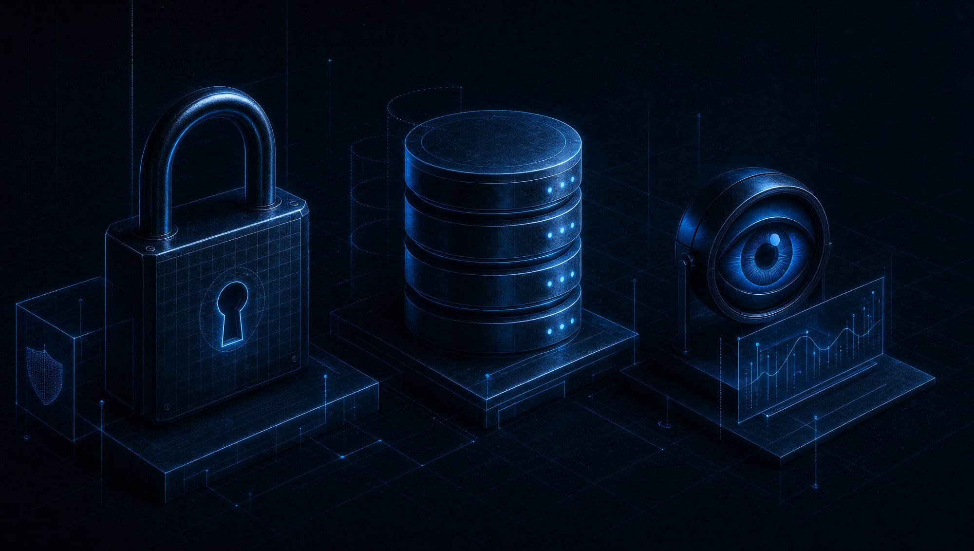The unglamorous half of good software: permissions, backups, and a watchful eye.