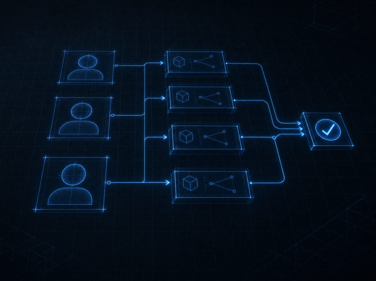 Requirements mapped before anyone writes code: who uses it, what it does, what "done" means.