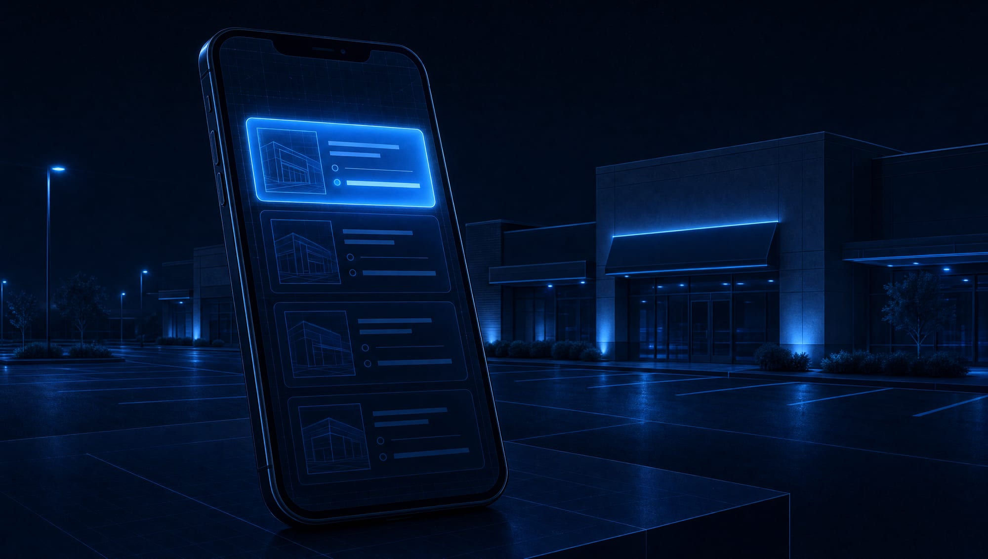 A phone search in a Fort Bend parking lot, the short list that follows, and the business that made it.